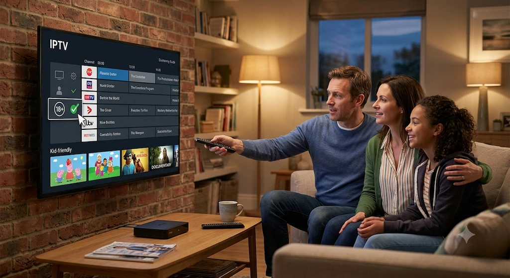 Installer un abonnement IPTV avec contrôle parental 18+ : Guide complet